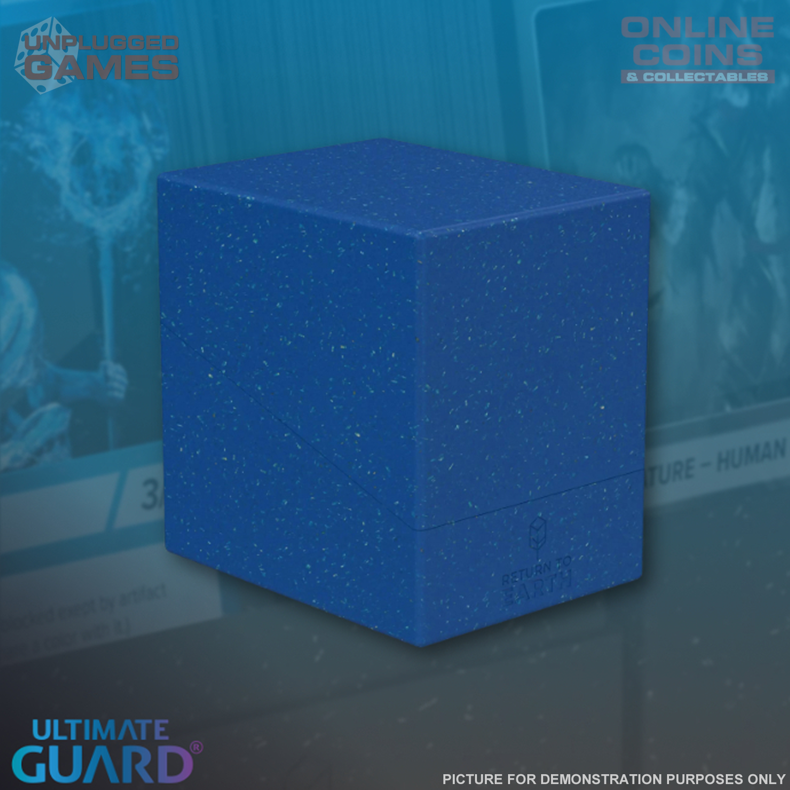 Ultimate Guard Return to Earth Boulder 133+ Deck Box - Blue